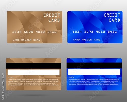 member card, business VIP card, design for privilege member,modern credit card, vector