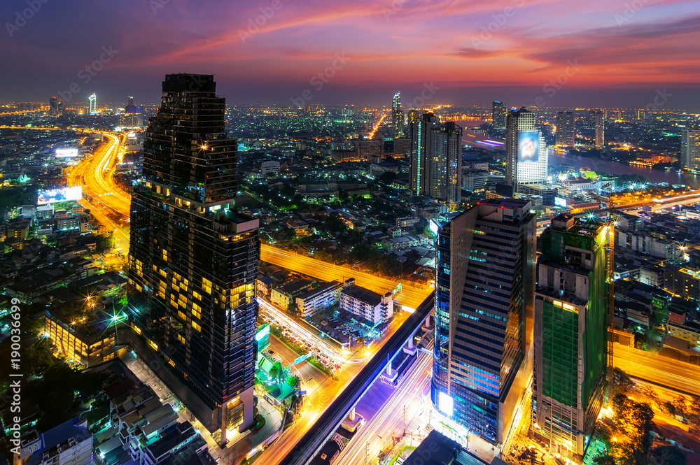 Fototapeta premium Bangkok city.