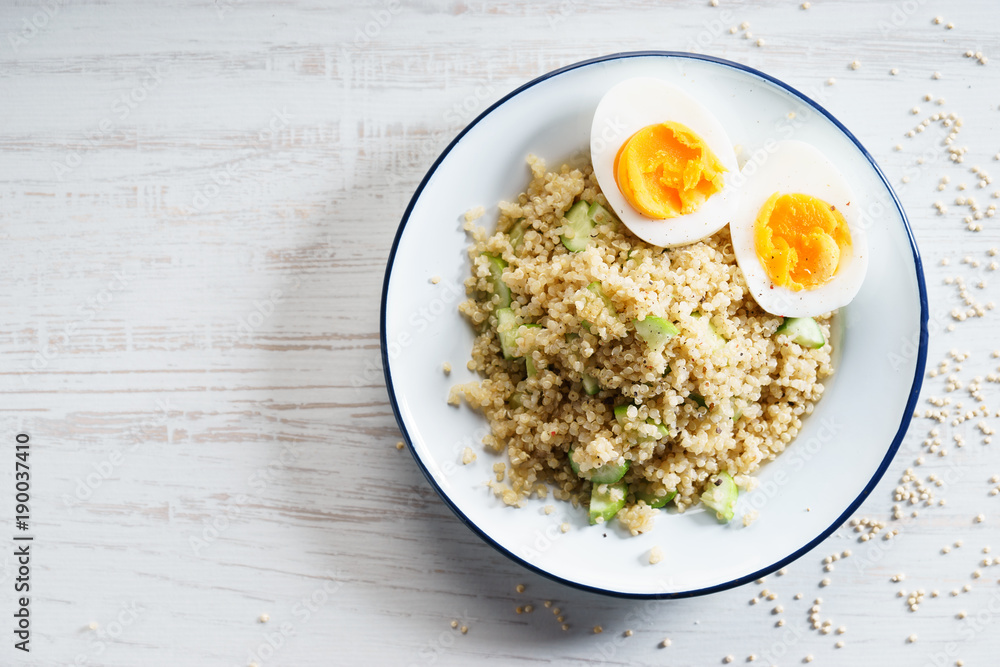 quinoa salad.