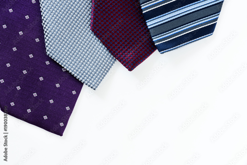 Closeup of necktie Closeup of necktie