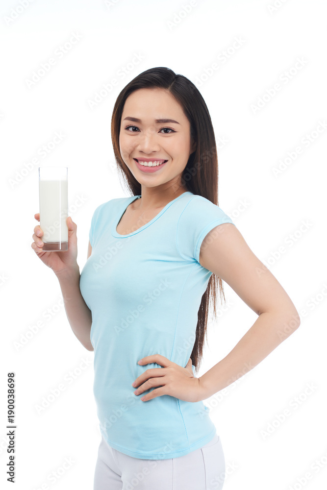 Attractive Fan of Healthy Eating Attractive Fan of Healthy Eating