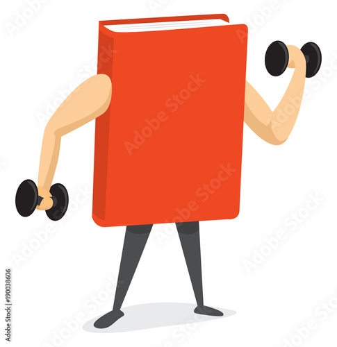 Strong book working out