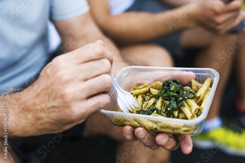 Photography People eating healthy food