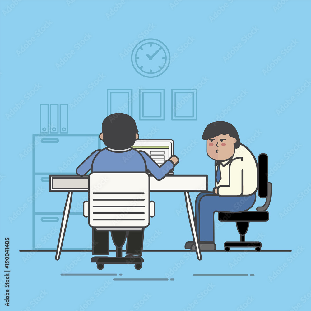 Illustration of business people avatar Illustration of business people avatar