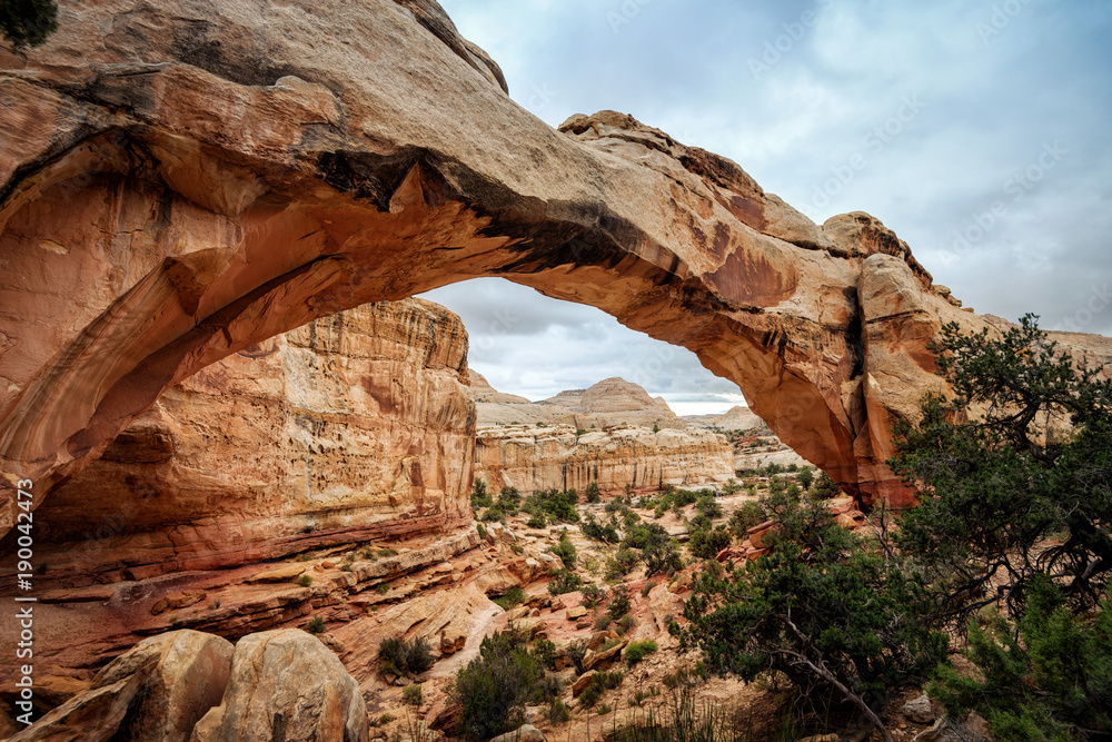 Capitol Reef Stone Bridge