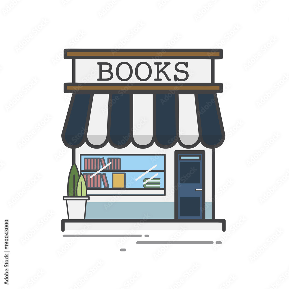 Illustration of library vector set Illustration of library vector set