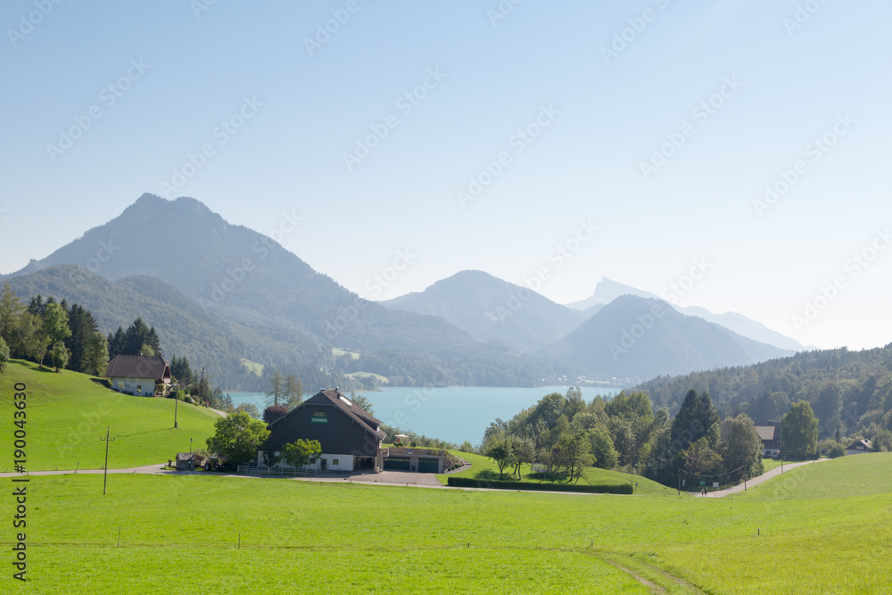 Lake Fuschlsee Fuschl am See in Austria Lake Fuschlsee Fuschl am See in Austria