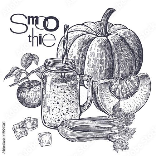 Diet food smoothies.