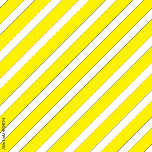 Yellow and white diagonal lines vector background.