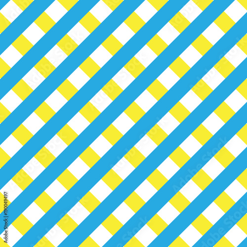 blue and yellow diagonal lines on  white background.