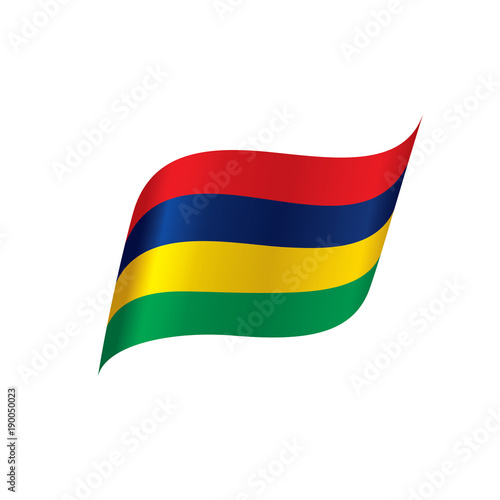 Free Download Mauritius flag, vector illustration - GFXLoad
