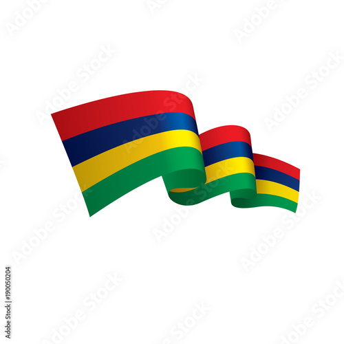 Free Download Mauritius flag, vector illustration - GFXLoad