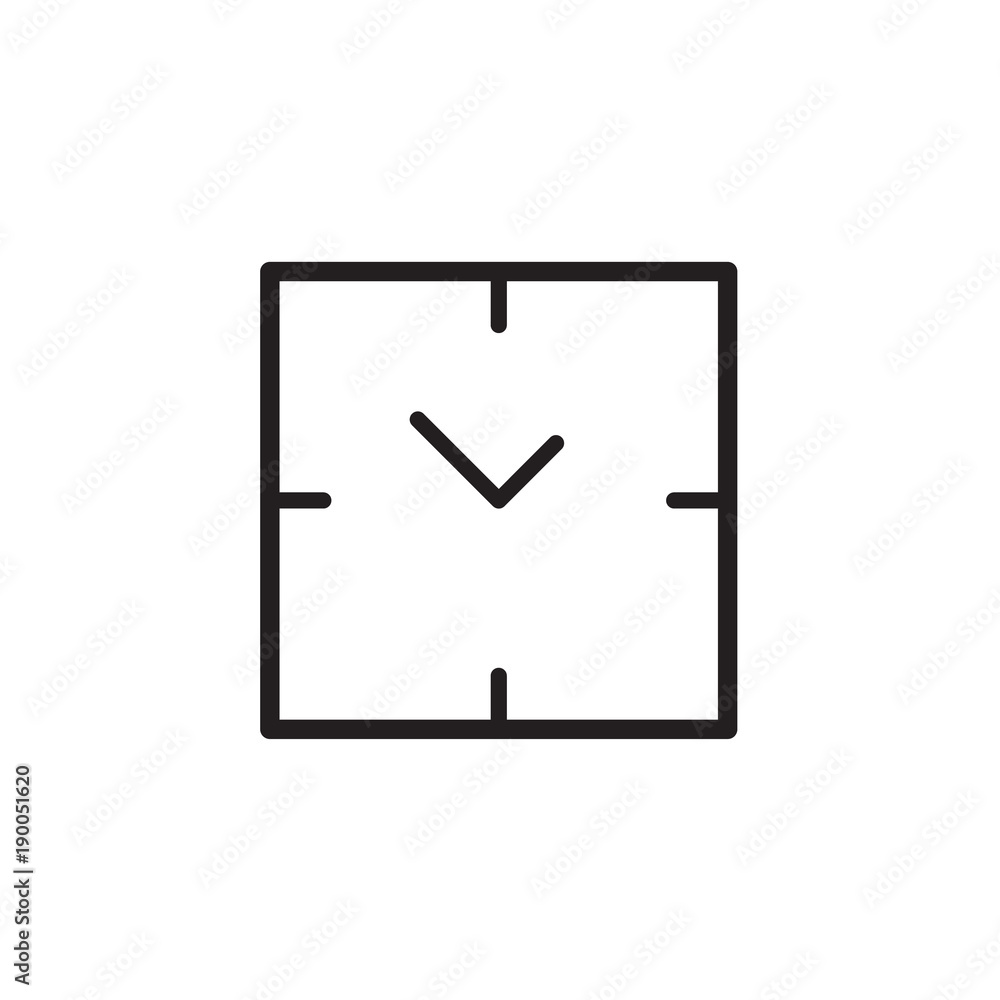 Clock icon Vector illustration, EPS10. Clock icon Vector illustration, EPS10.