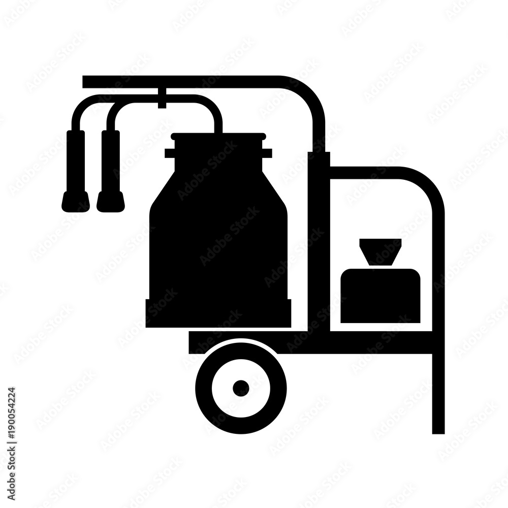 Automatic milking system, shade picture Automatic milking system, shade picture