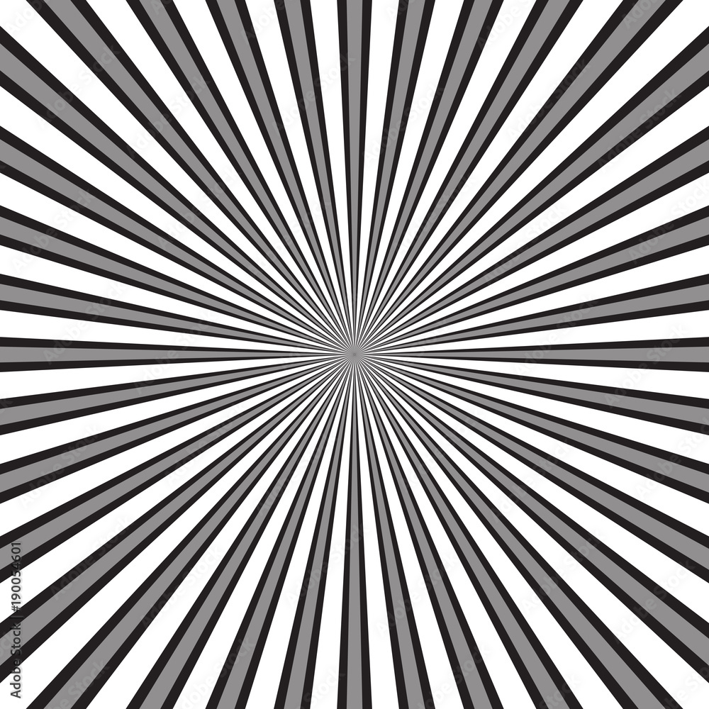 Obraz premium Sun beam ray sunburst pattern background summer. Shine Summer pattern.Vector.