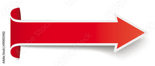 Long Red Convert Arrow