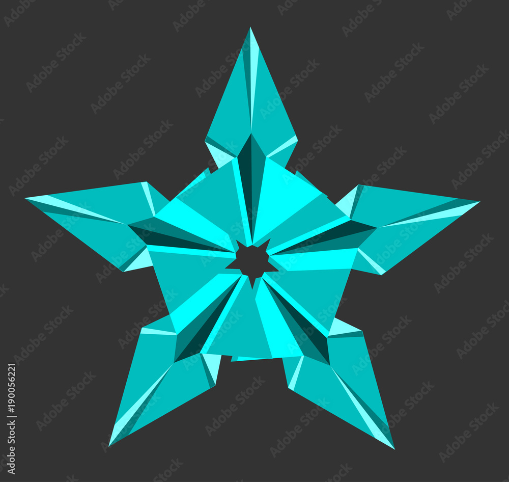 Obraz premium star, simple abstract image