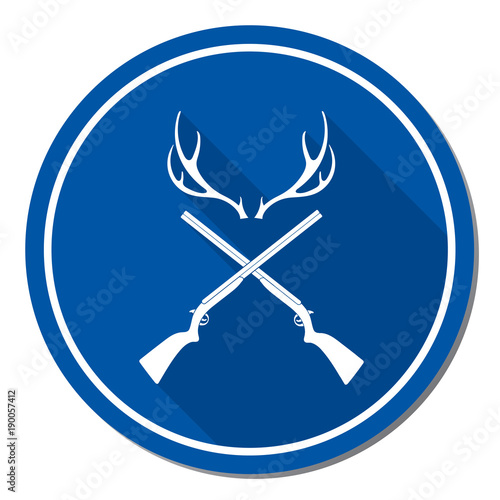 Hunting club logo icon