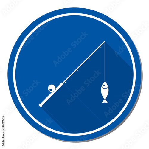 Fishing rod icon