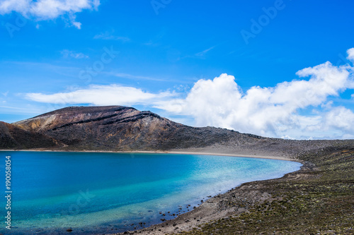 Blue lake - Tongariro alpine crossing