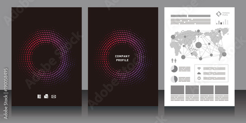 パンフレット・テンプレート・素材