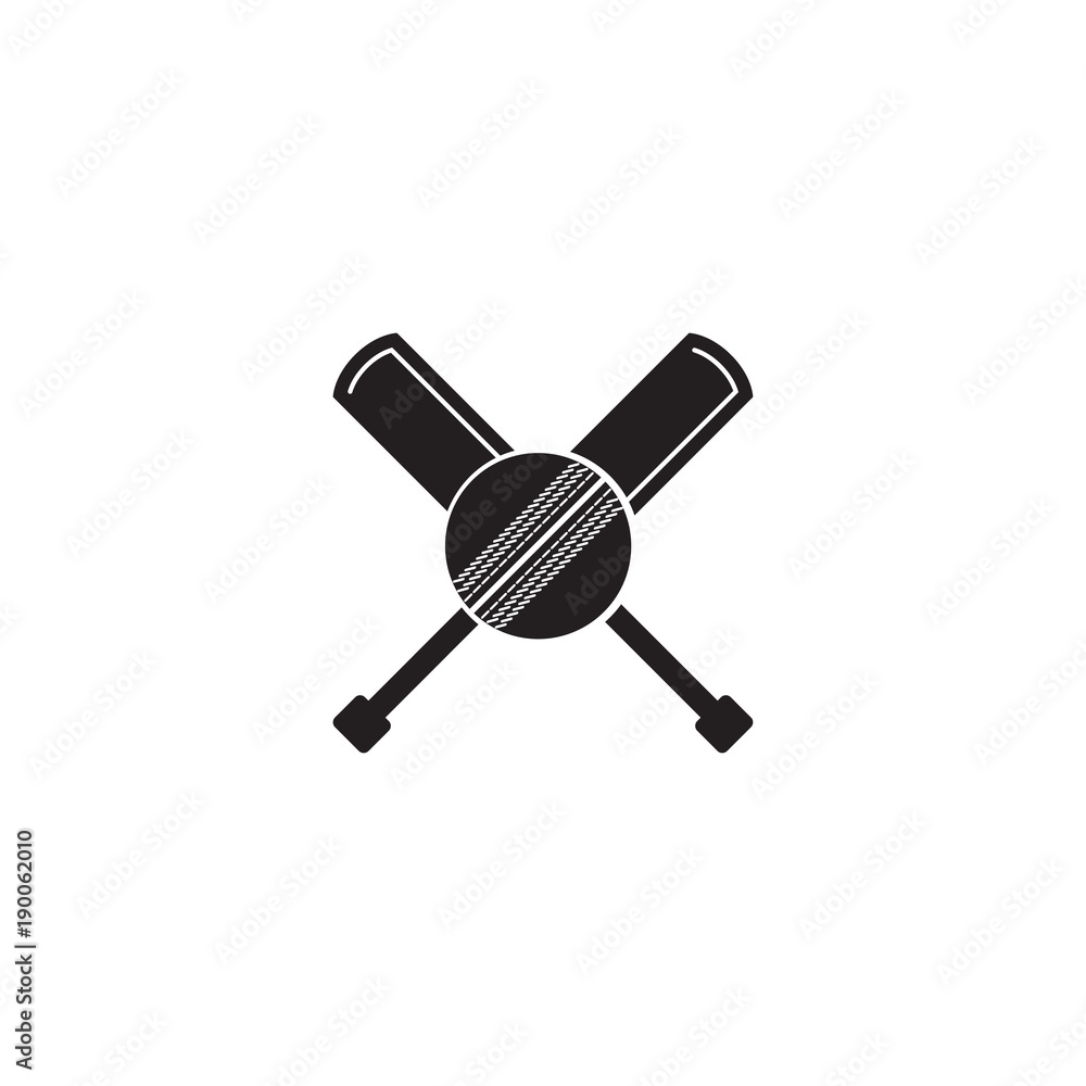 Cricket vector icon Cricket vector icon