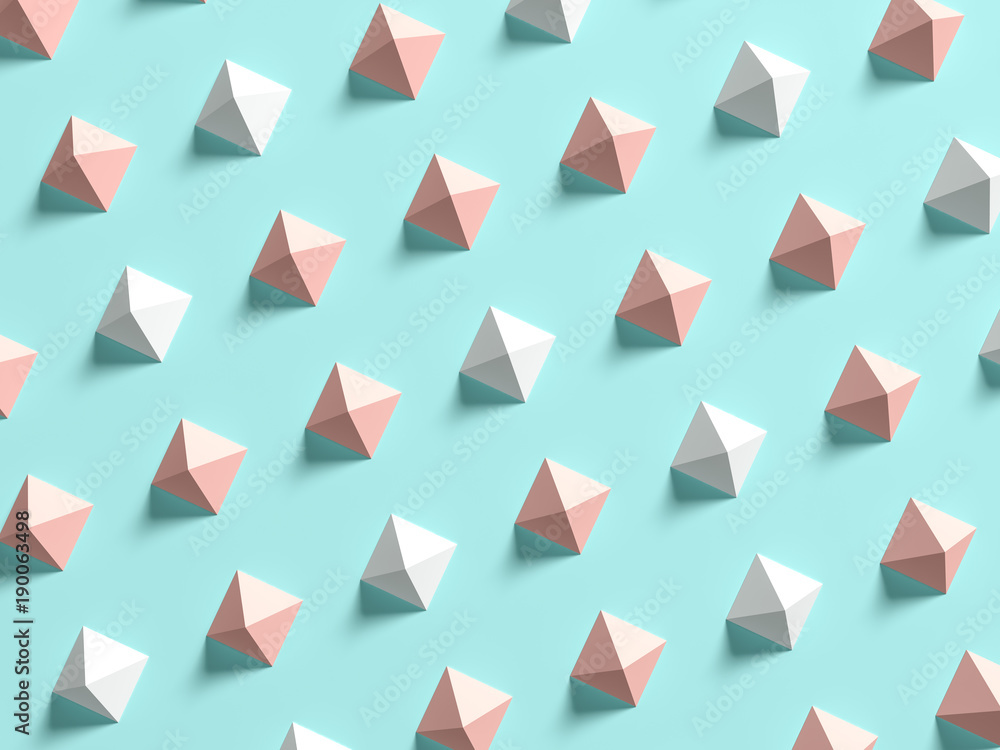 Punchy pastels abstract background 3D illustration Punchy pastels abstract background 3D illustration