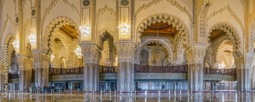 Moschee Hassan II Casablanca Innen Panorama