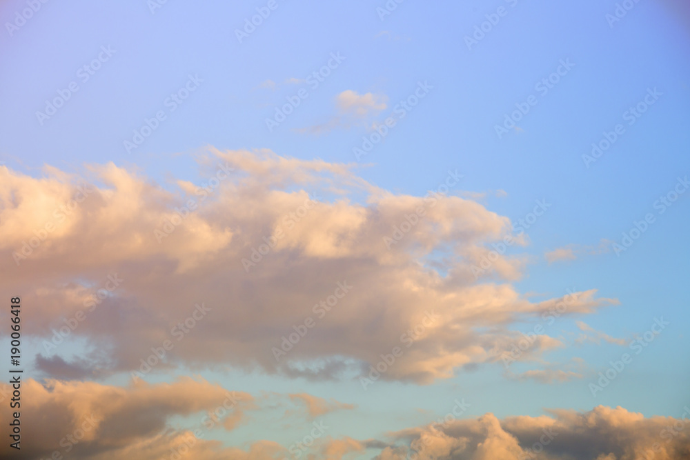 Sky background with clouds . Sky with clouds