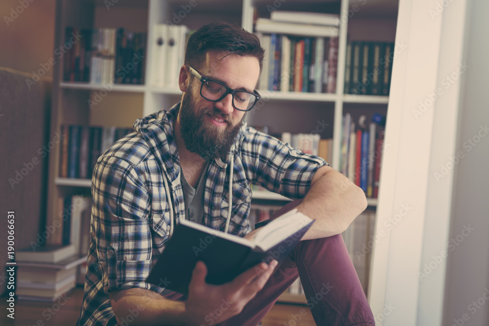 Reading a novel Reading a novel