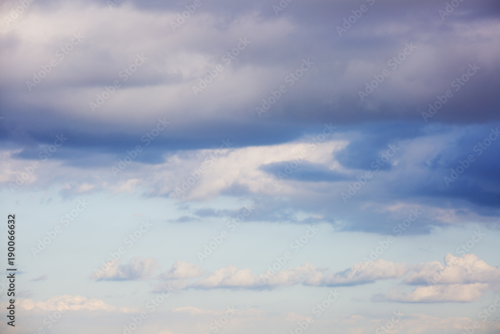 Sky background with clouds . Sky with clouds