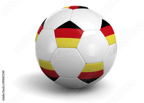 Germany Ball - 3D