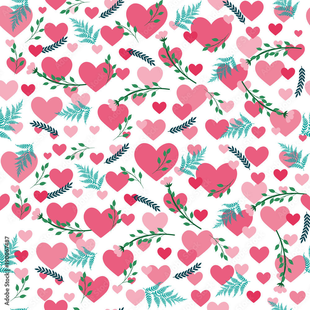 Valentine's pattern Valentine's pattern