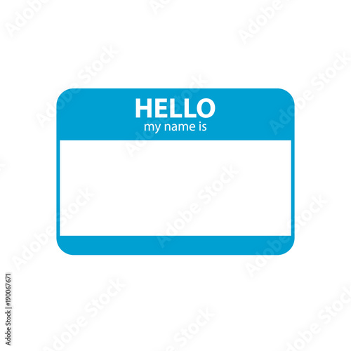 Hello my name is