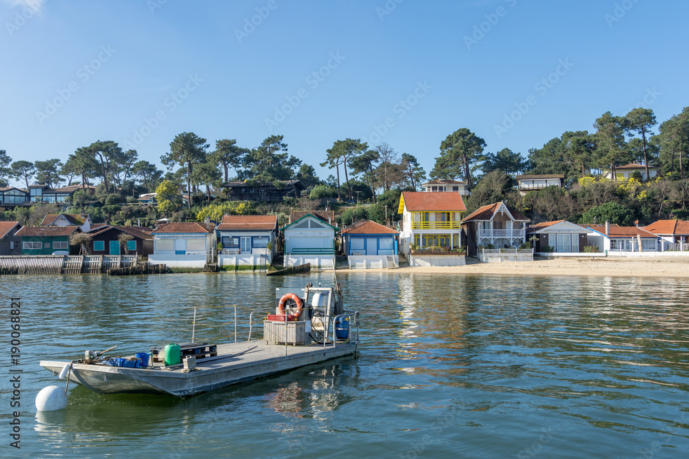 CAP FERRET (Bassin d'Arcachon, France), le village classé de L'Herbe