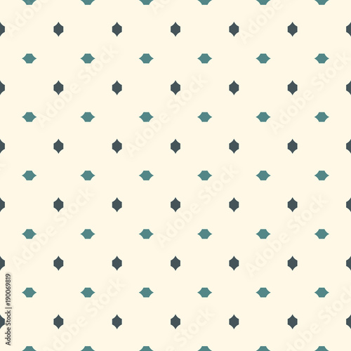 Minimalist abstract background. Simple modern print with mini crosses. Seamless pattern with geometric figures.