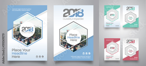 City Background Business Book Cover Design Template