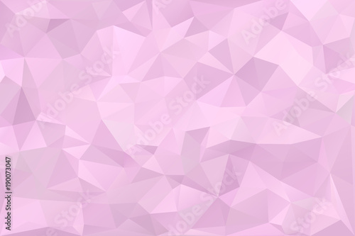 Low poly romantic pink violet background