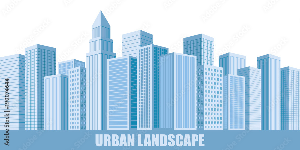 Urban Landscape Skyscrapers