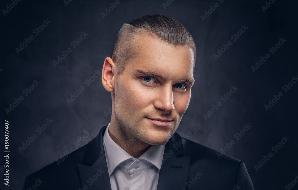A stylish handsome caucasian man. A stylish handsome caucasian man.