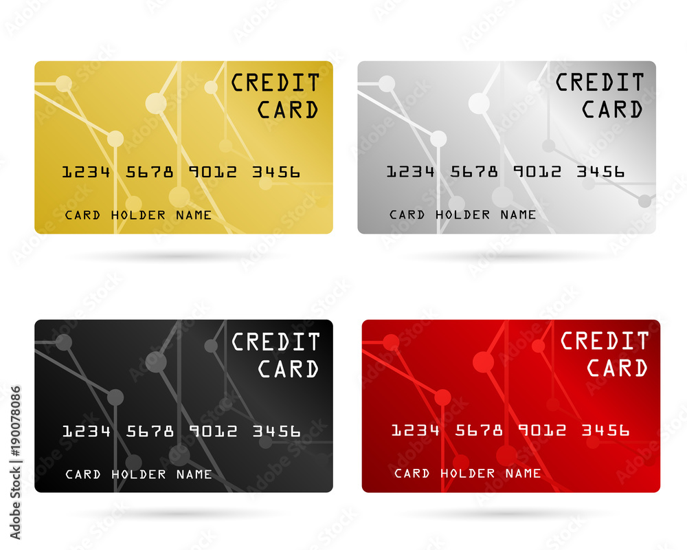 member card, business VIP card, design for privilege member,modern credit card, vector