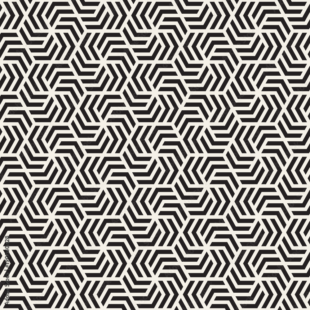 Vector seamless abstract shapes pattern. Modern stylish stripes texture. Repeating geometric tiles Vector seamless abstract shapes pattern. Modern stylish stripes texture. Repeating geometric tiles