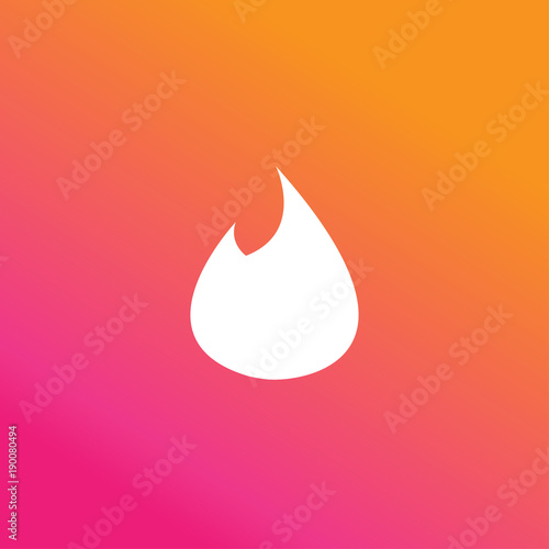 silhouette of white light on a pink background