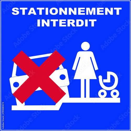 Stationnement interdit photo