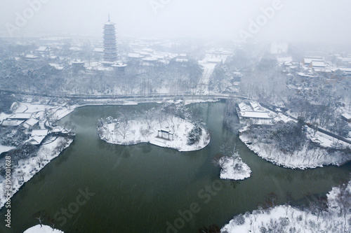 snow and old tower © kui