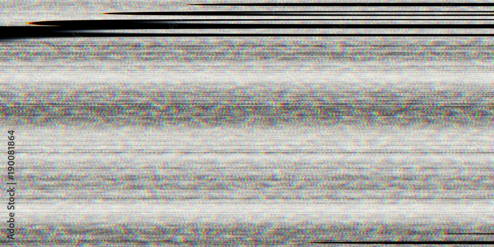 Monitor Glitch Background. Screen Noise 