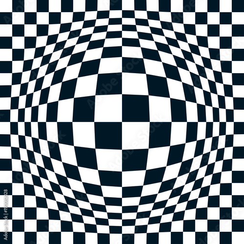 Black and white illusion