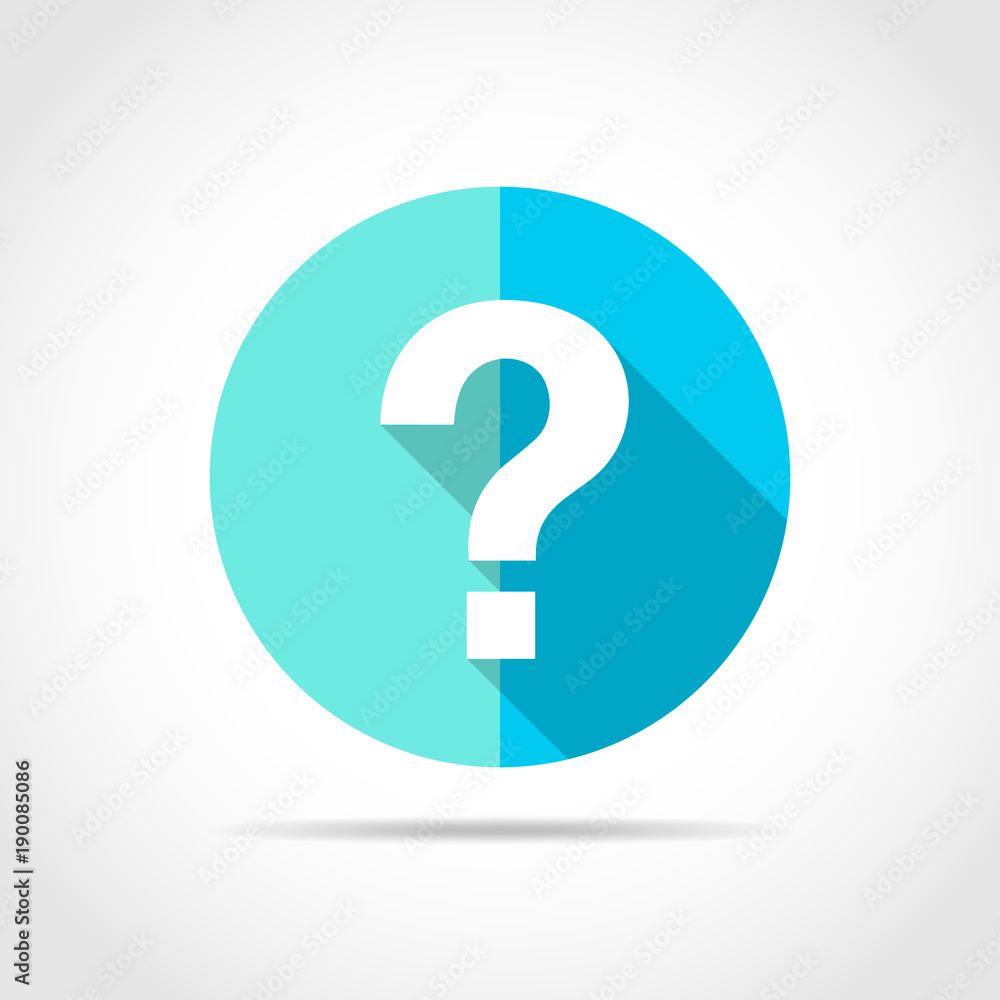 Question mark icon. Vector illustration. Question mark icon. Vector illustration.