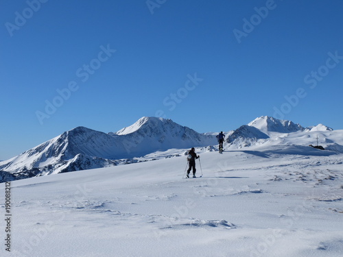 ski de randonnée dans le Capcir © Ourson+