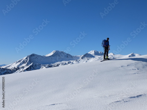 ski de randonnée dans le Capcir et Péric